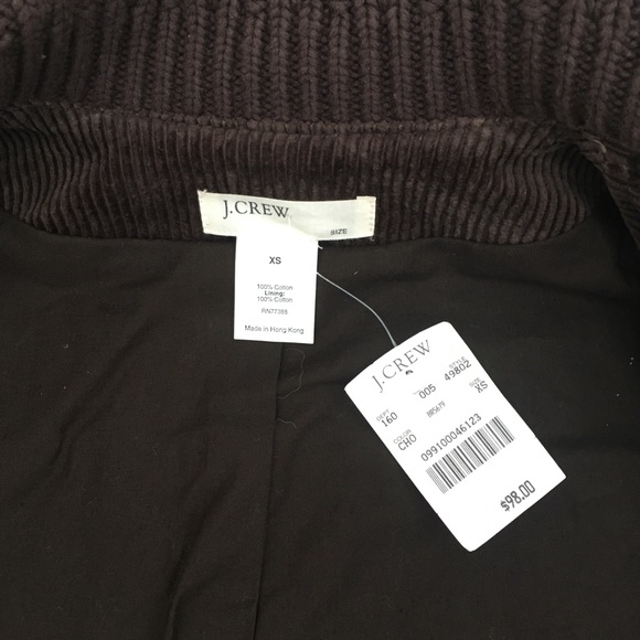 🍁 Deep brown corduroy jacket - Picture 5 of 7